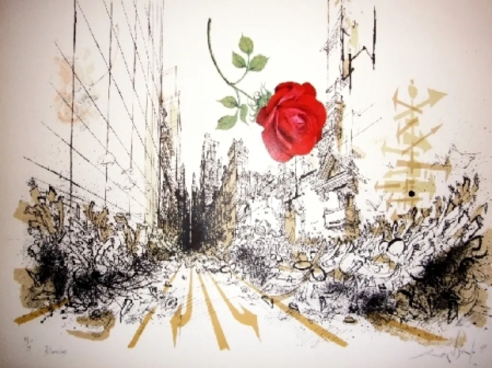 石版画 Searle - Bloomsday