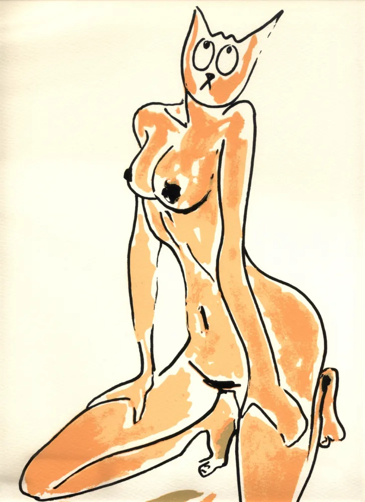 丝网印刷 Séchas - Nu (collection Naked)