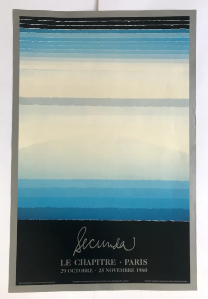 海报 Secunda - Mirage - Galerie Le Chapitre