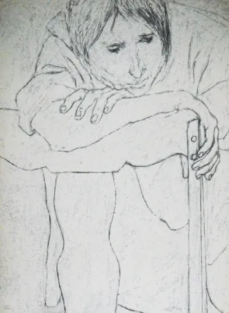 石版画 Segal - Sans titre