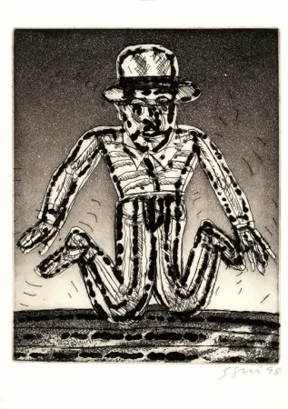 蚀刻飞尘法 Segui - Autoportrait 