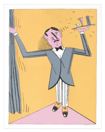 石版画 Segui - Garçon