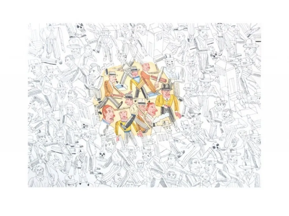 蚀刻飞尘法 Segui - LA FOULE