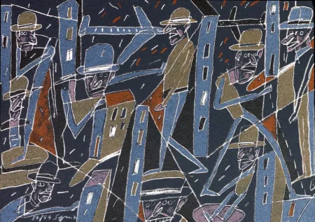 石版画 Segui - Le froid bleu des contre nuits 4