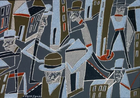 石版画 Segui - Le froid bleu des contre nuits 7