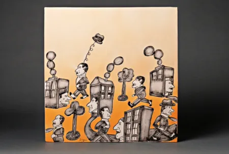 陶瓷 Segui - Pièce murale