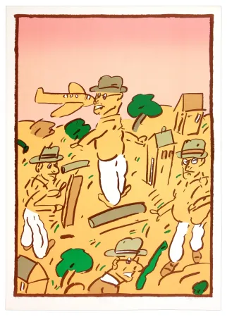 石版画 Segui - Salon de Mai