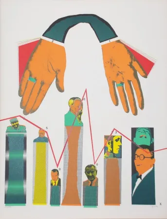 石版画 Segui - Sans Démagogie