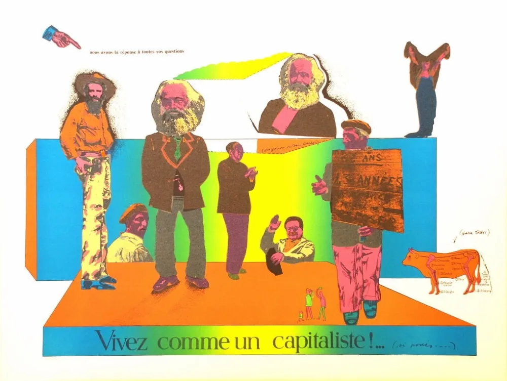 石版画 Segui - Sans Démagogie