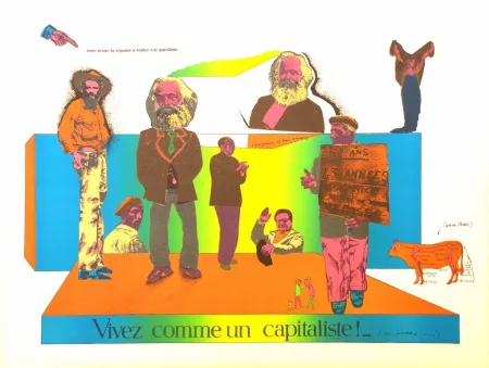 石版画 Segui - Sans Démagogie