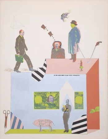 石版画 Segui - Sans Démagogie