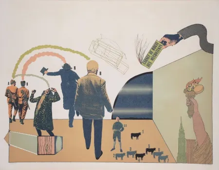 石版画 Segui - Sans Démagogie