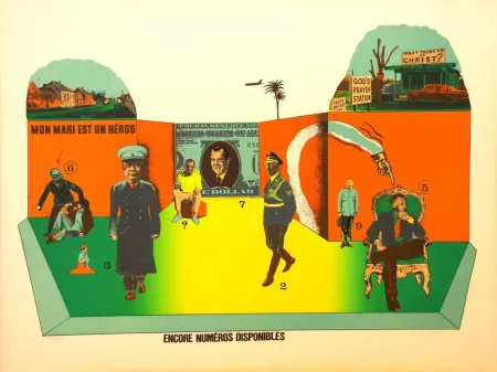 石版画 Segui - Sans Démagogie