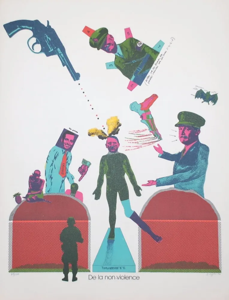 石版画 Segui - Sans Démagogie