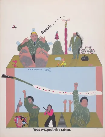 石版画 Segui - Sans Démagogie