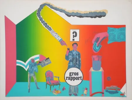 石版画 Segui - Sans Démagogie