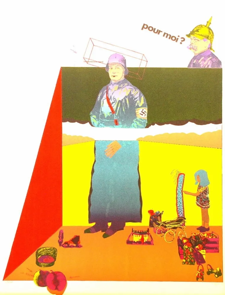 石版画 Segui - Sans Démagogie