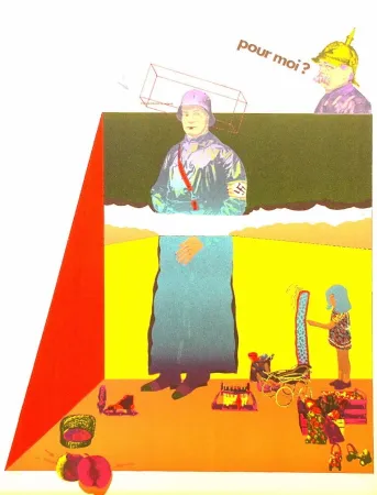 石版画 Segui - Sans Démagogie