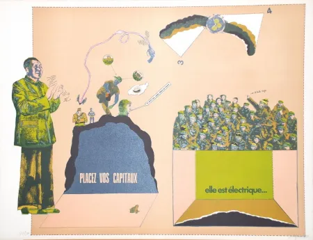 石版画 Segui - Sans Démagogie