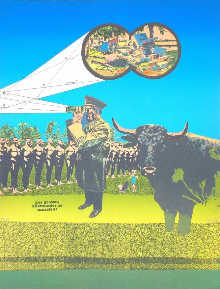 石版画 Segui - Sans Démagogie