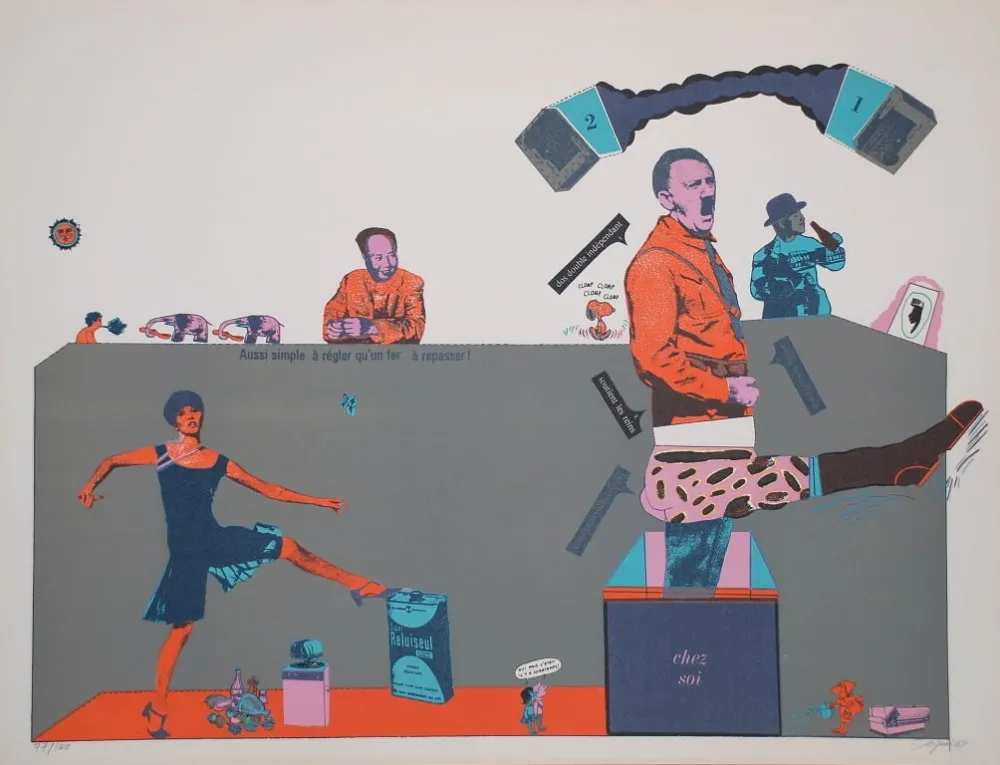 石版画 Segui - Sans Démagogie