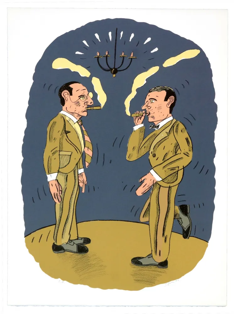 石版画 Segui - Sans titre