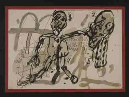 丝网印刷 Segui - Sans titre