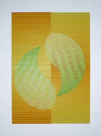 丝网印刷 Sempere - Composicción III