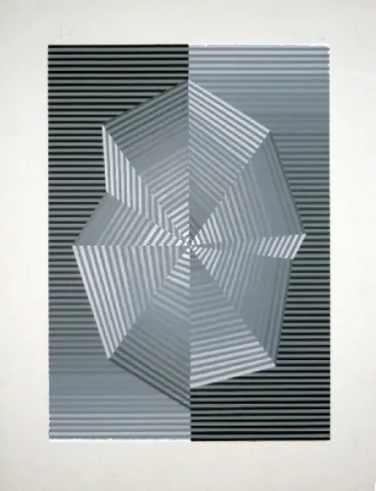 丝网印刷 Sempere - Composition 1