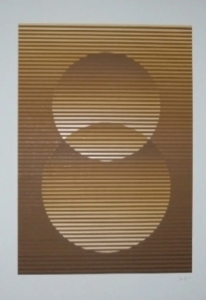 丝网印刷 Sempere - Composition 3