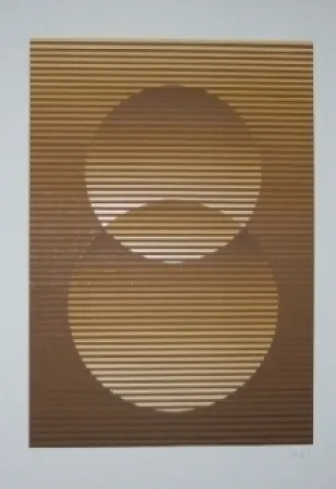 丝网印刷 Sempere - Composition 3