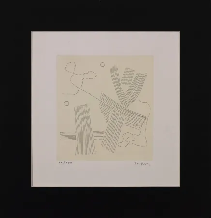 蚀刻版画 Seuphor - Ora di noi