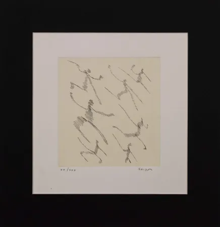 蚀刻版画 Seuphor - Ora di noi