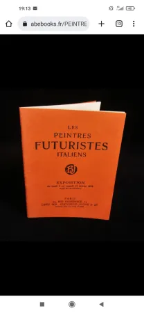 插图书 Severini - Les Peintres Futuristes Italiens: Boccioni, Carra, Russolo, Balla, Severini - FUTURISM, BERNHEIM-JEUNE & Cie, 1912, Rarete   