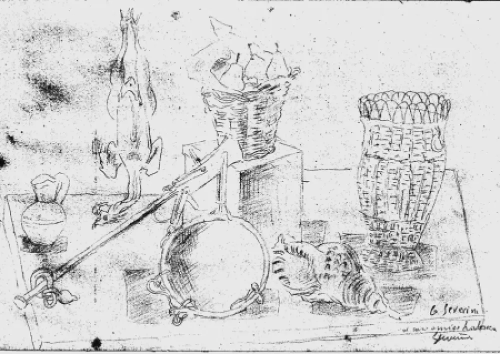 无技术 Severini - Natura morta