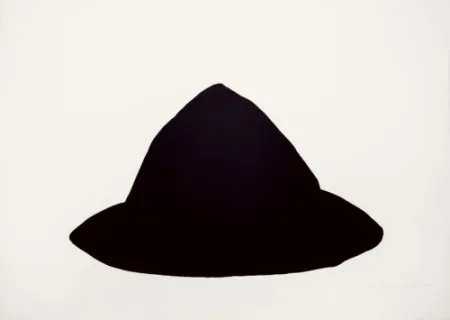 石版画 Shapiro - Untitled (Blue/Black)