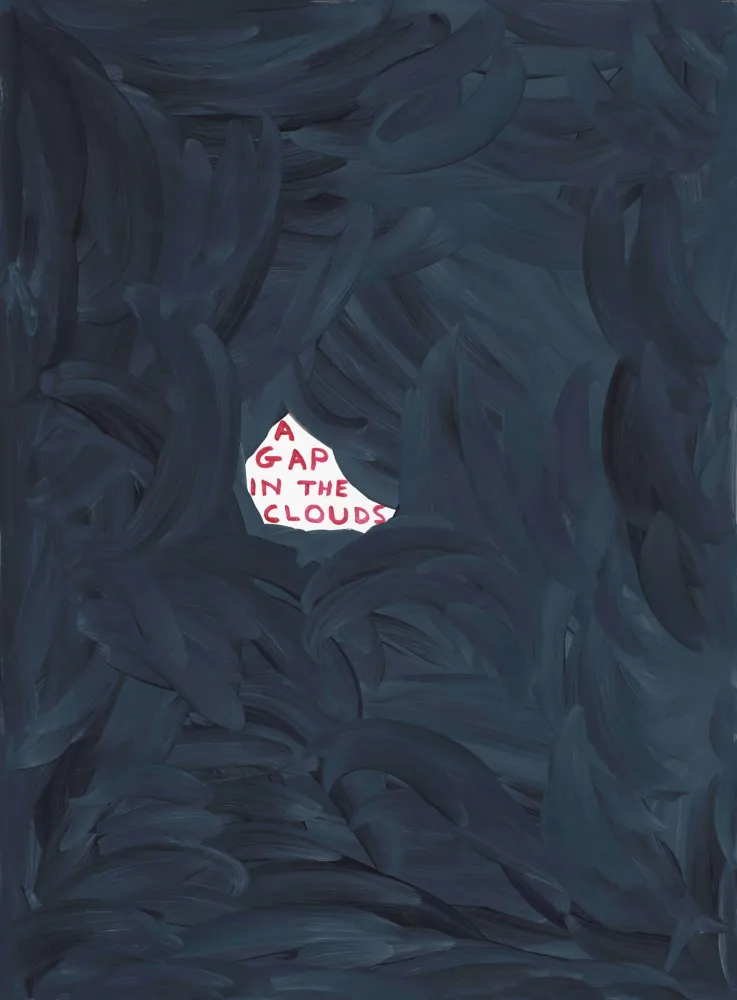 丝网印刷 Shrigley - A Gap In The Clouds