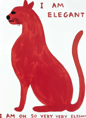 丝网印刷 Shrigley - I Am So Elegant