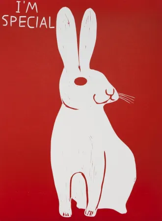 油毡版画 Shrigley - I`m Special