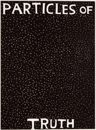油毡版画 Shrigley - Particles of Truth