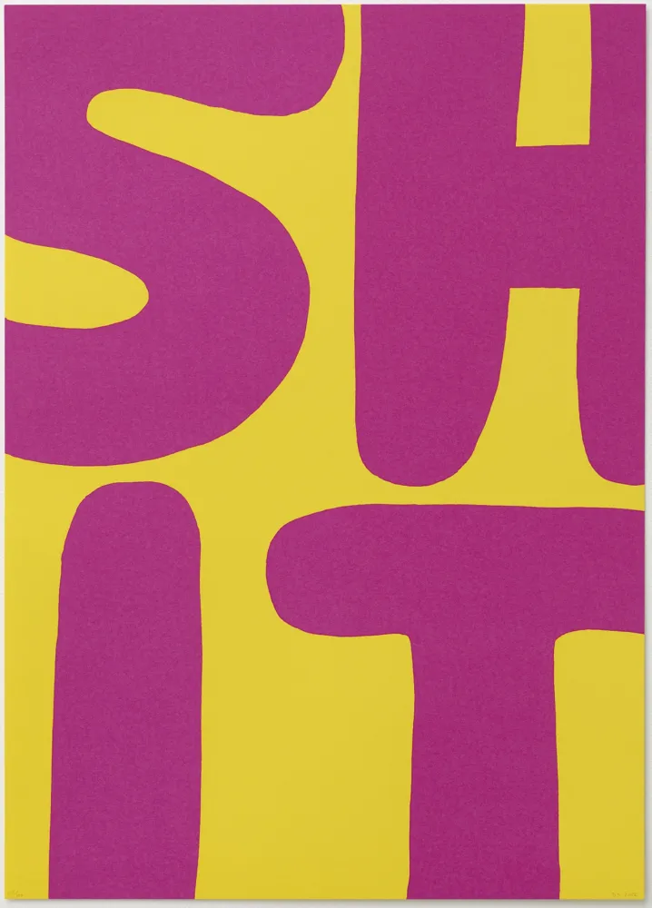 丝网印刷 Shrigley - Untitled (Shit)