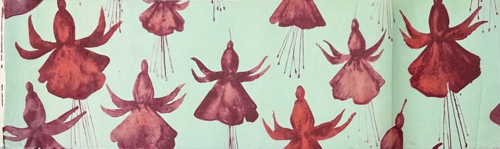 石版画 Sicilia - Fleurs