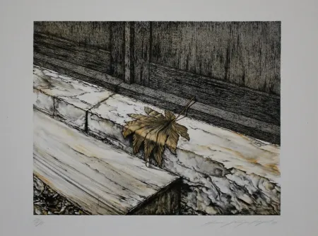 石版画 Siegert - Ahornblatt / Maple Leaf