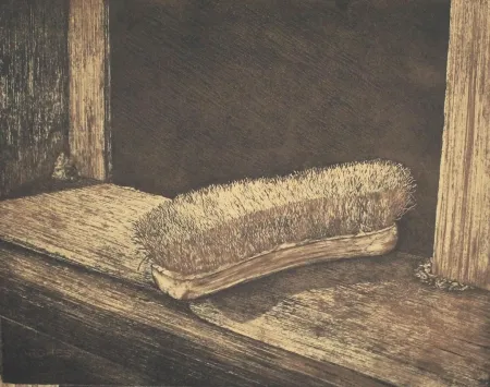 石版画 Siegert - Bürste / Brush