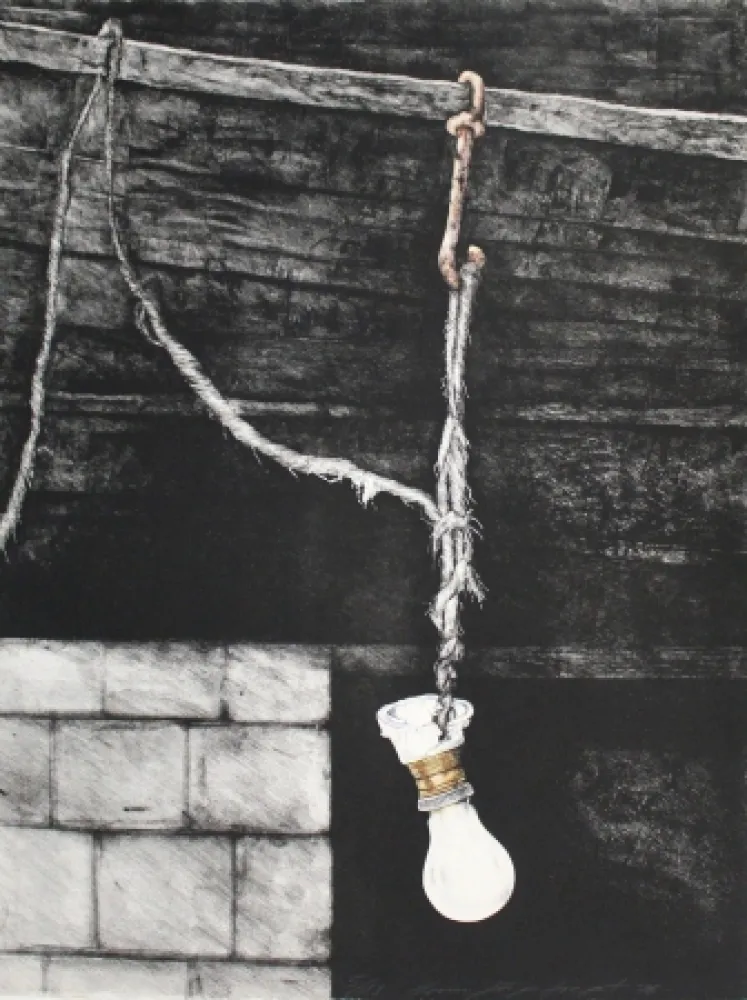 石版画 Siegert - Glühbirne