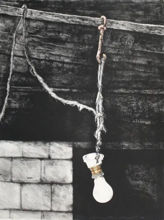 石版画 Siegert - Glühbirne