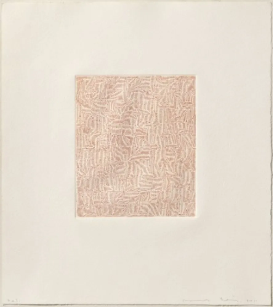 版画 Siena - Camí de fletxes entre línies paral.leles