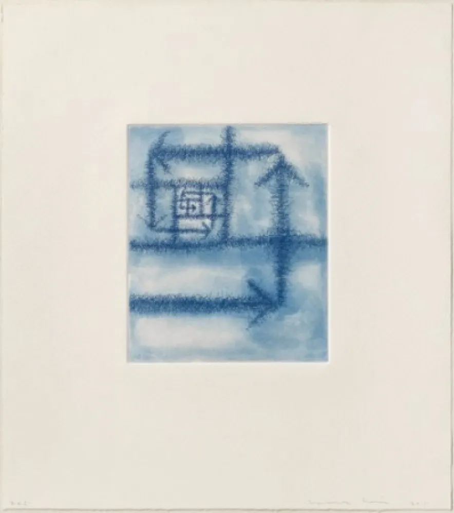 蚀刻飞尘法 Siena - Fletxes ortogonals decreixents