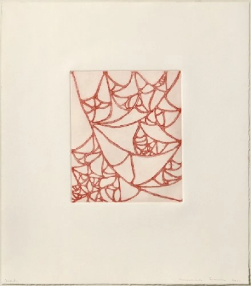 版画 Siena - Línies pesades i infectades