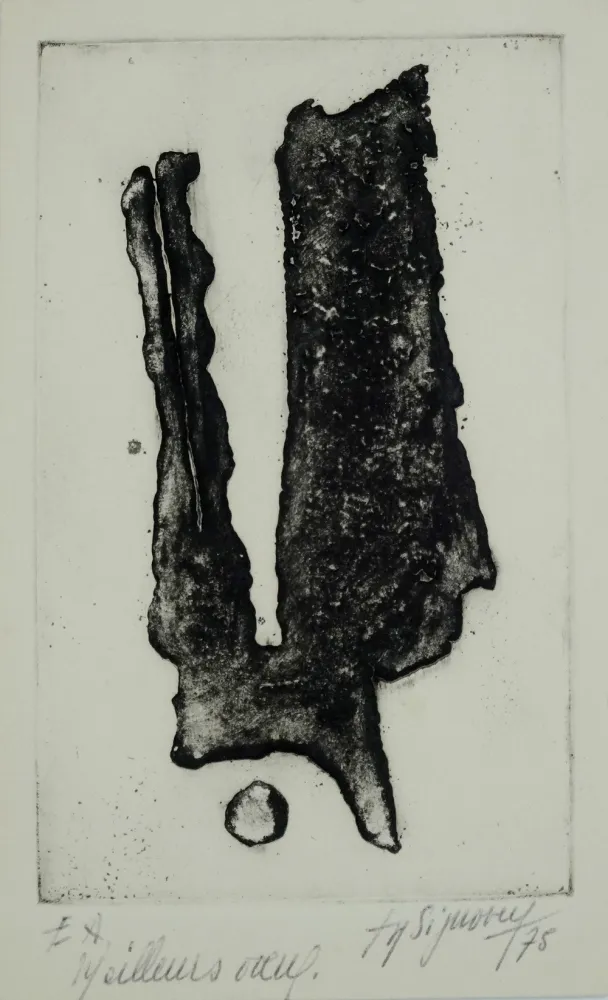 蚀刻版画 Signovert - Signe